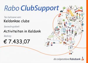 Cheque Keldonk RaboClubSupport2022