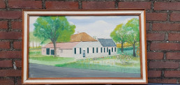 schilderij Knillis Slits - boerderij Keldonk