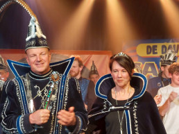 Paplippels 2025 prins Marcel en prinses Ilse