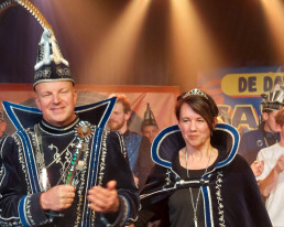 Paplippels 2025 prins Marcel en prinses Ilse