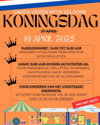 SKB-Koningsdag poster 2025