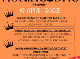 SKB-Koningsdag poster 2025