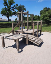 speeltoestel speeltuin Klaverweide verwijderd