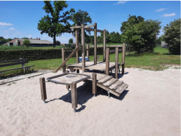 speeltoestel speeltuin Klaverweide verwijderd