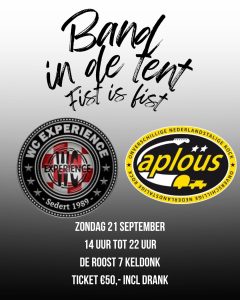 Band in de Tent 21-09-2025
