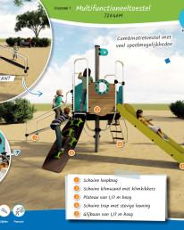 Presentatieposter speeltoestel Klaverweide voorstel 1