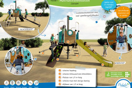 Presentatieposter speeltoestel Klaverweide voorstel 1