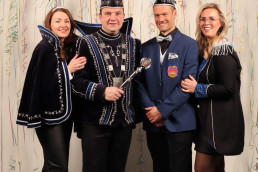 Paplippels 2026 prinsenpaar met adjudantenpaar