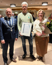 Mike vd Biggelaar - Penning van Verdienste