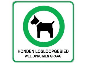 honden losloopgebied