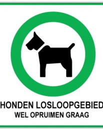 honden losloopgebied
