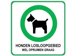honden losloopgebied