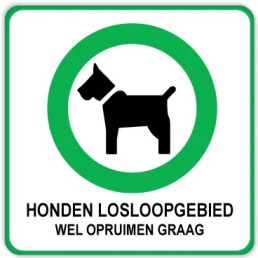 honden losloopgebied