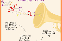 Dweilorkesten Dorpenronde flyer 2026