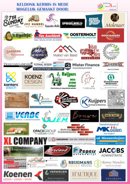 Keldonk Kermis 2026 Poster_sponsoren