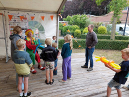 kermis 2026 clown Ronnie Ballonnie