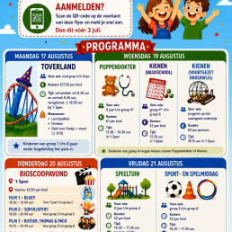 SKB - kindervakantieweek poster 2026