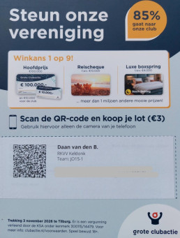 Grote club actie RKVV Keldonk 2026