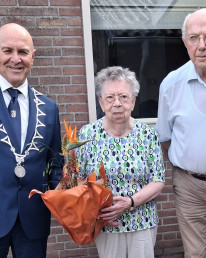 Harry en Tonny Tielemans - van Alphen 65 jaar getrouwd
